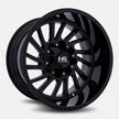 Hardrock Offroad Overdrive 20x10 Gloss Black -19mm ET 110.3mm CB 5x150/5x139.7 wheel