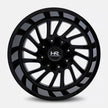 Hardrock Offroad Overdrive 20x10 Gloss Black -19mm ET 125.2mm CB 8x170 wheel