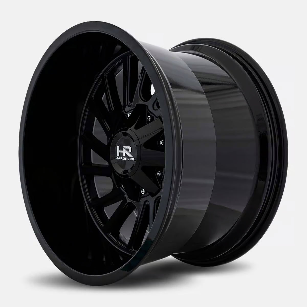 Hardrock Offroad Overdrive 20x10 Gloss Black -19mm ET 108mm CB 6x135/6x139.7 wheel