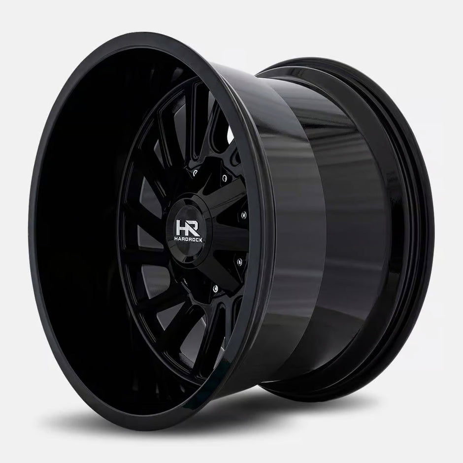 Hardrock Offroad Overdrive 20x9 Gloss Black -19mm ET 110.3mm CB 5x150/5x139.7 wheel