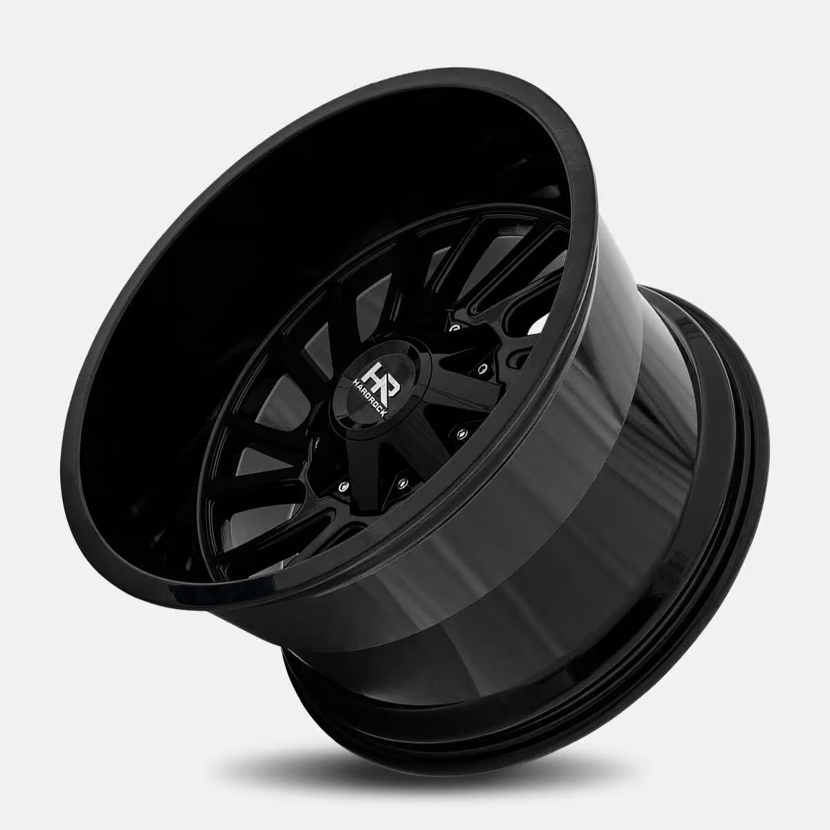 Hardrock Offroad Overdrive 20x10 Gloss Black -19mm ET 125.2mm CB 8x170 wheel