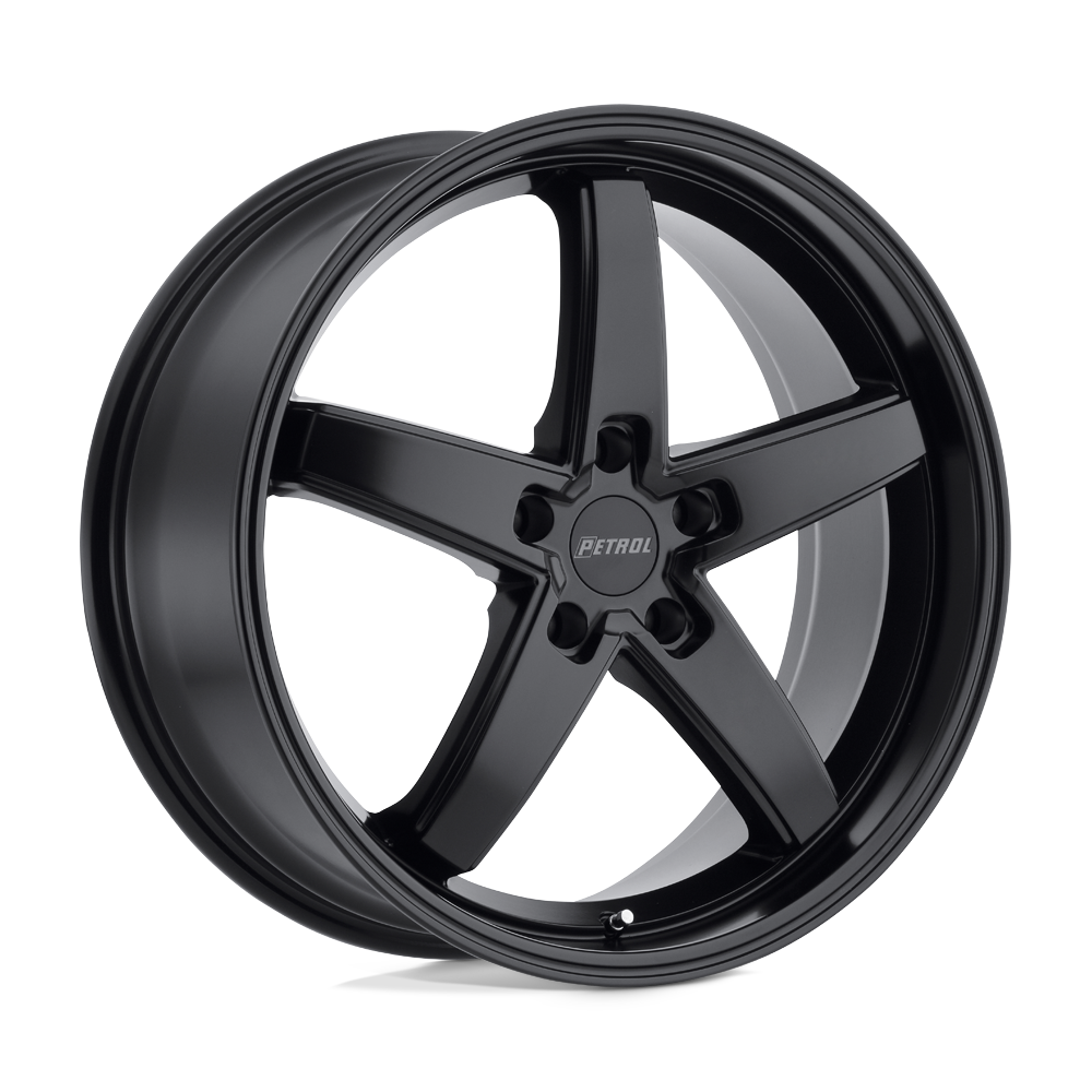 Petrol P1B 17x8 Matte Black 32mm ET 72.1mm CB 5x112