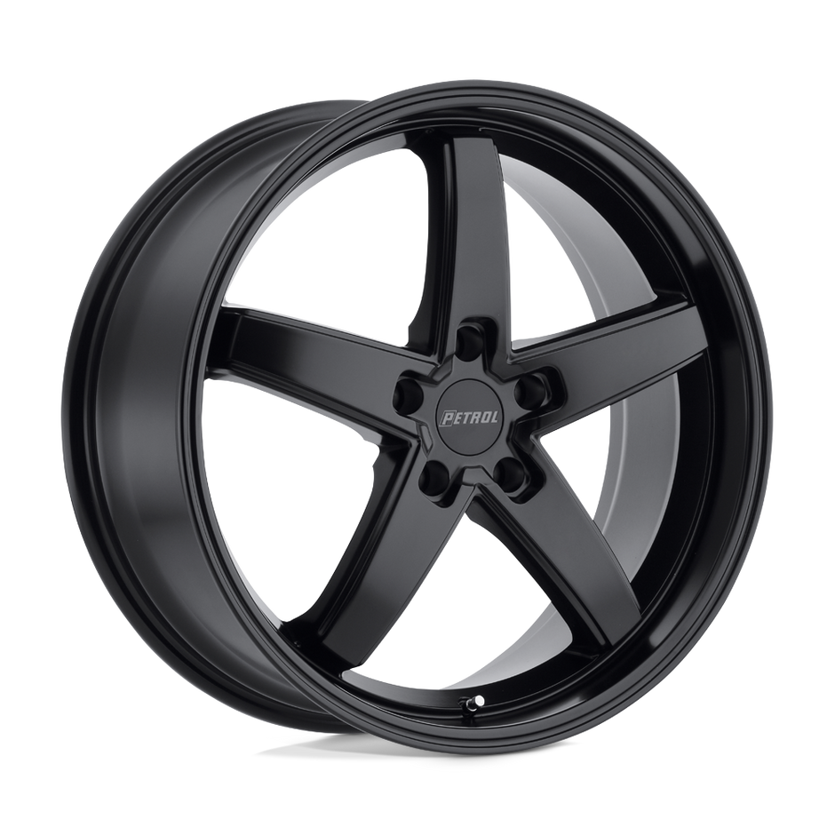 Petrol P1B 17x8 Matte Black 32mm ET 72.1mm CB 5x112