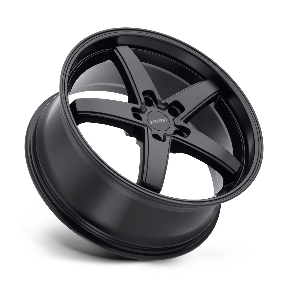 Petrol P1B 17x8 Matte Black 32mm ET 72.1mm CB 5x112