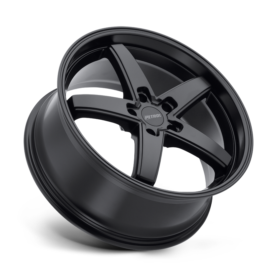 Petrol P1B 17x8 Matte Black 32mm ET 72.1mm CB 5x112