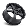 Petrol P1B 17x8 Matte Black 32mm ET 72.1mm CB 5x112