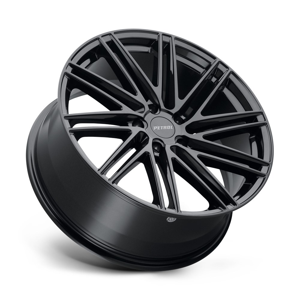 Petrol P1C 17x8 Gloss Black 40mm ET 72.1mm CB 5x105