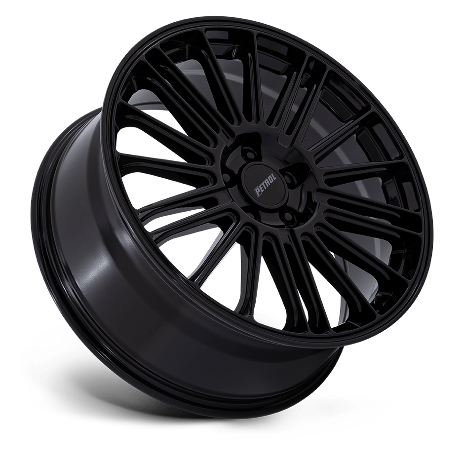 Petrol PE001 P1D 17x8 Gloss Black 40mm ET 72.56mm CB 5x114.3