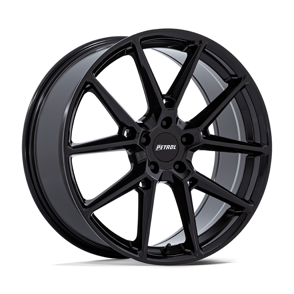 Petrol PE002 P1E 17x8 Gloss Black 40mm ET 72.56mm CB 5x114.3