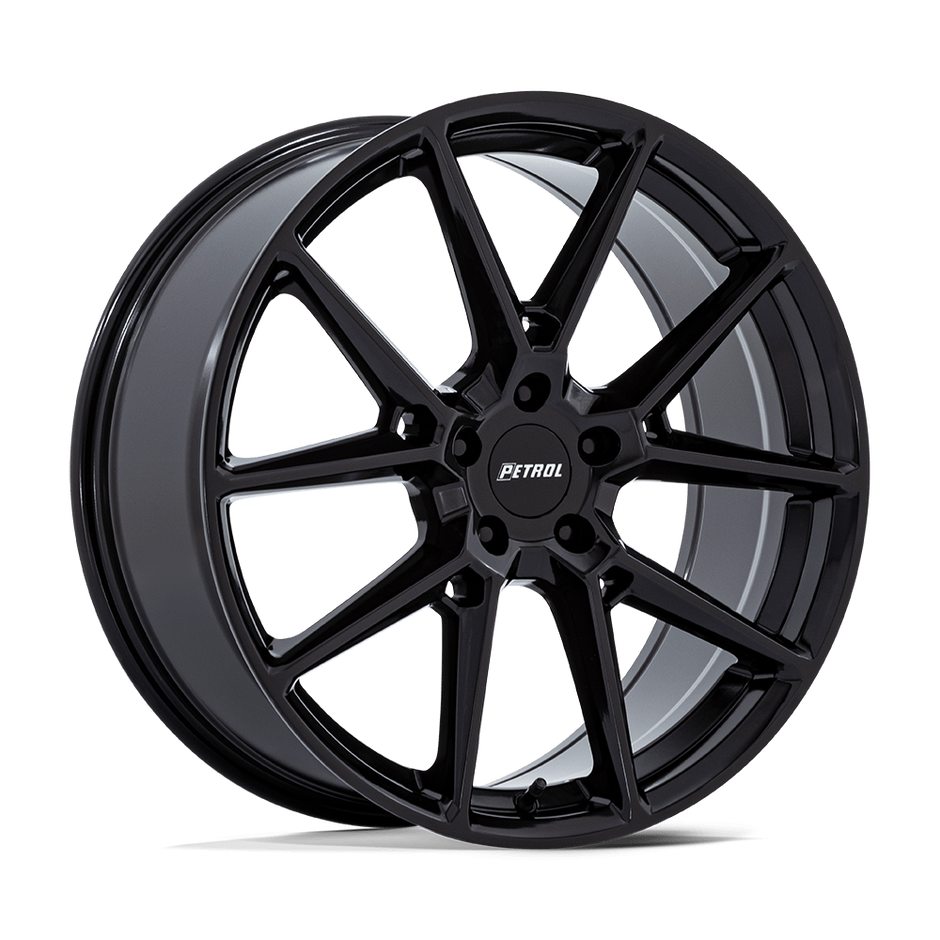 Petrol PE002 P1E 17x8 Gloss Black 40mm ET 72.56mm CB 5x114.3