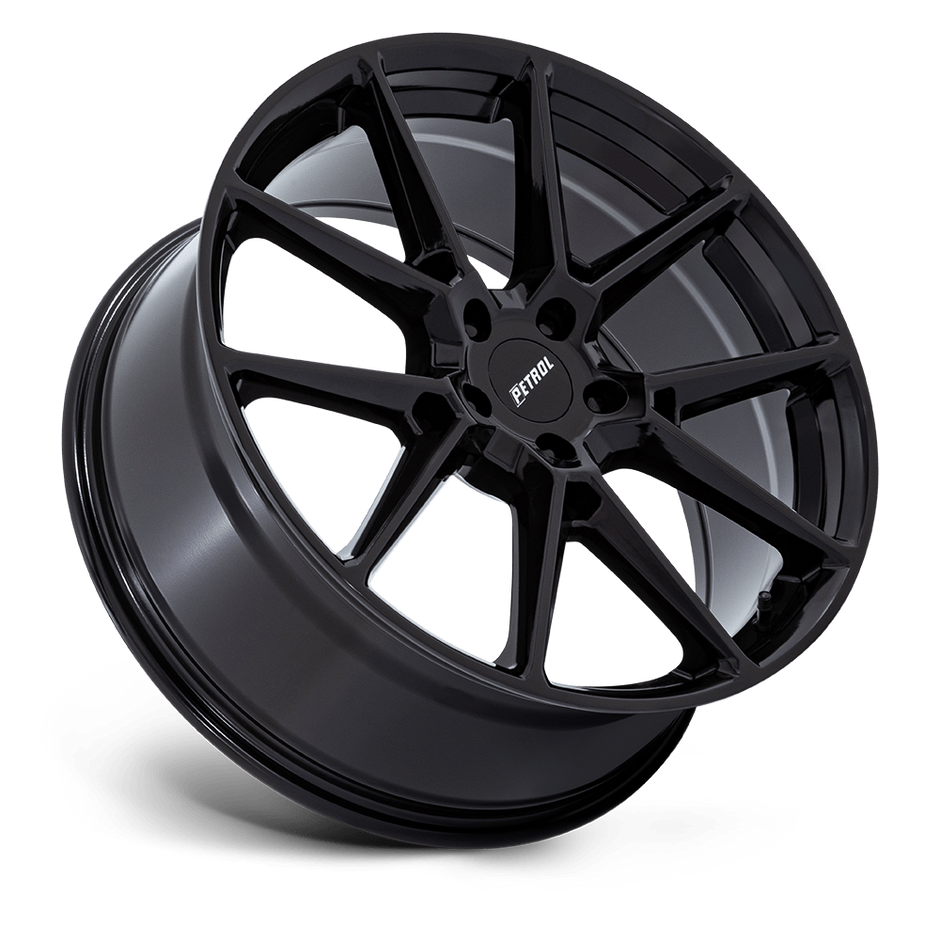 Petrol PE002 P1E 17x8 Gloss Black 40mm ET 72.56mm CB 5x114.3