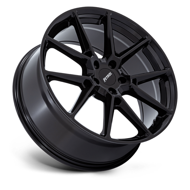 Petrol PE002 P1E 20x8.5 Gloss Black 40mm ET 72.56mm CB 5x110