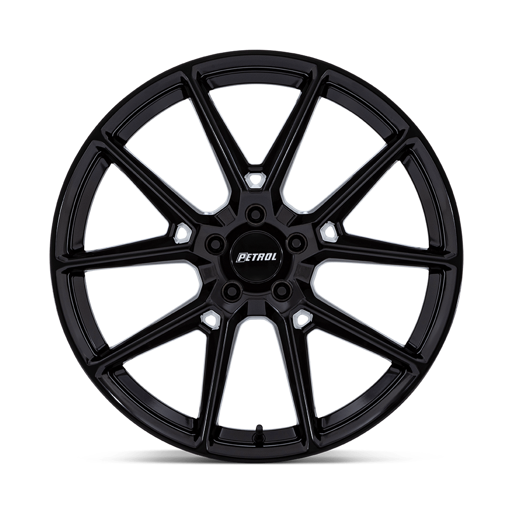 Petrol PE002 P1E 17x8 Gloss Black 40mm ET 72.56mm CB 5x114.3
