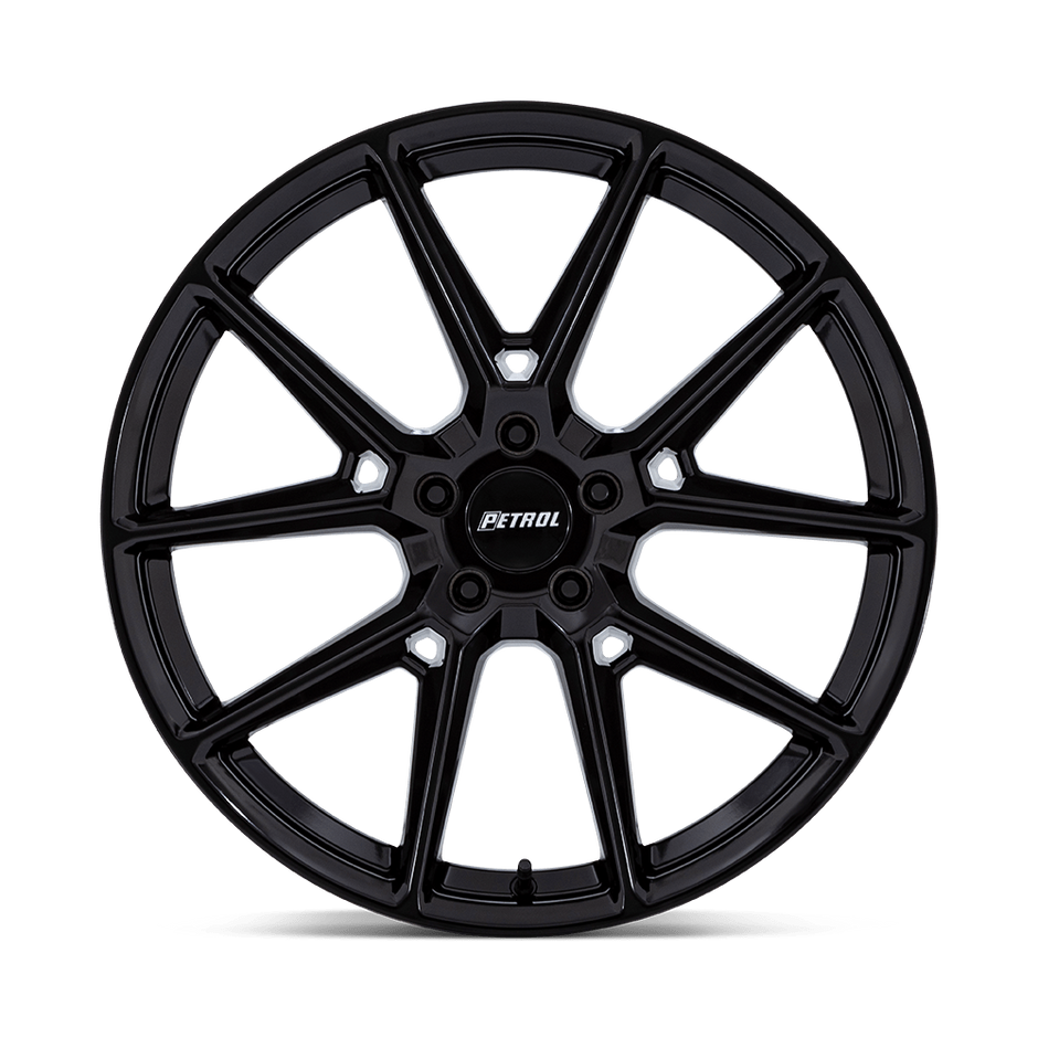 Petrol PE002 P1E 17x8 Gloss Black 40mm ET 72.56mm CB 5x114.3
