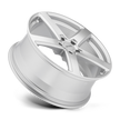 Petrol P2A 17x8 Silver w/Machined Cut Face 35mm ET 72.1mm CB 5x100