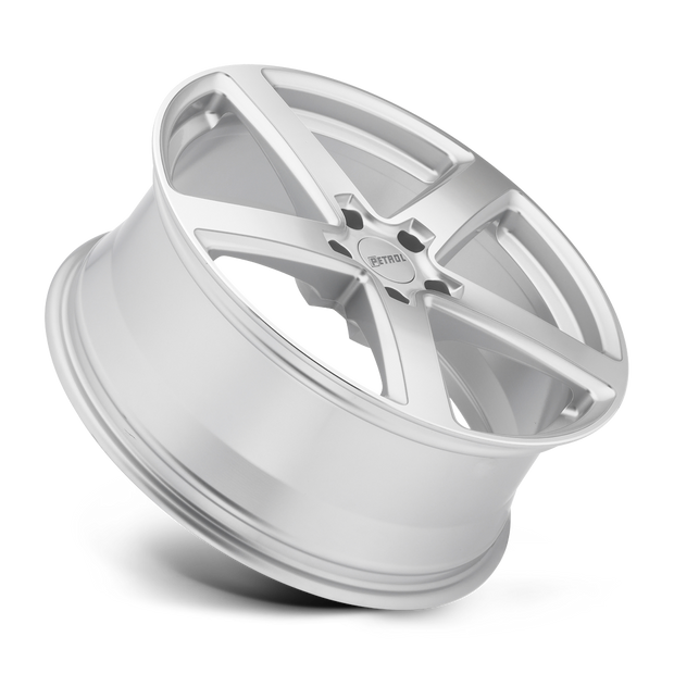 Petrol P2A 17x8 Silver w/Machined Cut Face 35mm ET 72.1mm CB 5x100