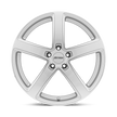 Petrol P2A 17x8 Silver w/Machined Cut Face 35mm ET 72.1mm CB 5x100
