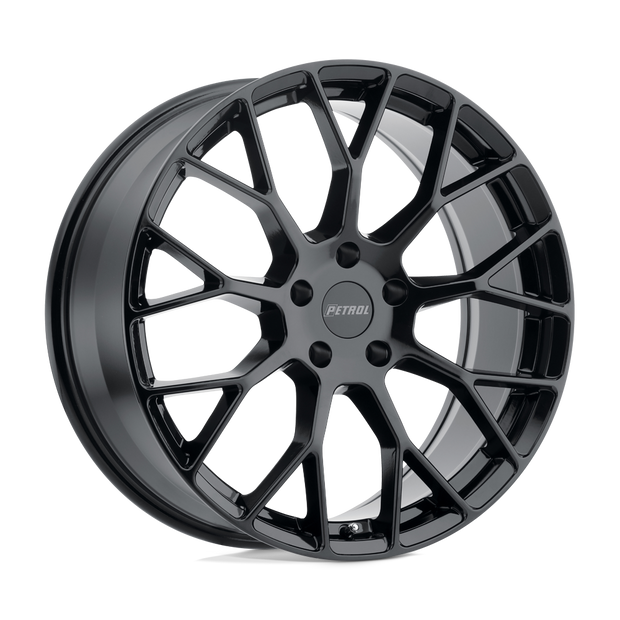 Petrol P2B 15x7 Gloss Black 40mm ET 72.1mm CB 4x100
