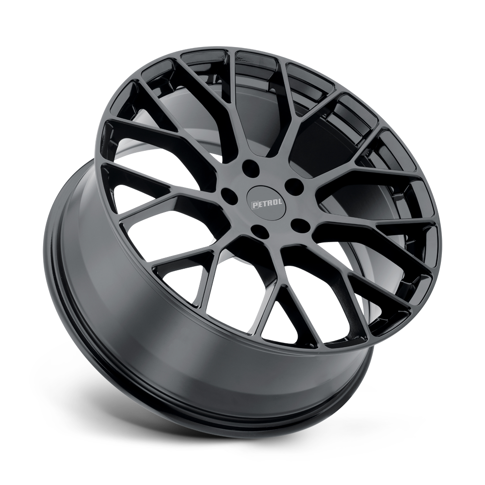 Petrol P2B 15x7 Gloss Black 40mm ET 72.1mm CB 4x100