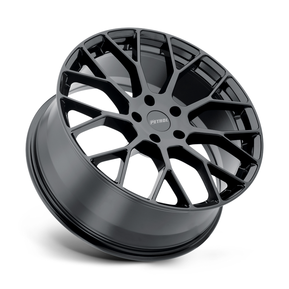 Petrol P2B 15x7 Gloss Black 40mm ET 72.1mm CB 4x100