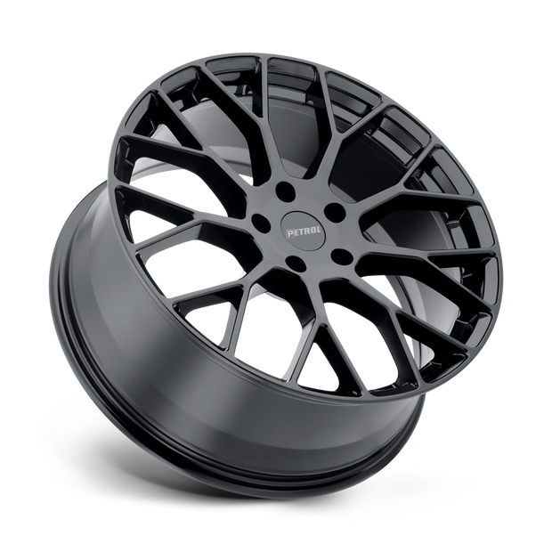Petrol P2B 15x7 Gloss Black 40mm ET 72.1mm CB 4x100