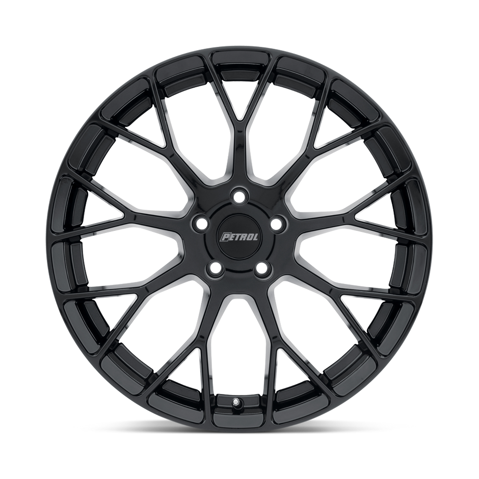 Petrol P2B 15x7 Gloss Black 40mm ET 72.1mm CB 4x100
