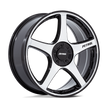 Petrol PE003 P2E 17x8 Gloss Black w/Machined Face 40mm ET 72.56mm CB 5x108/5x114.3