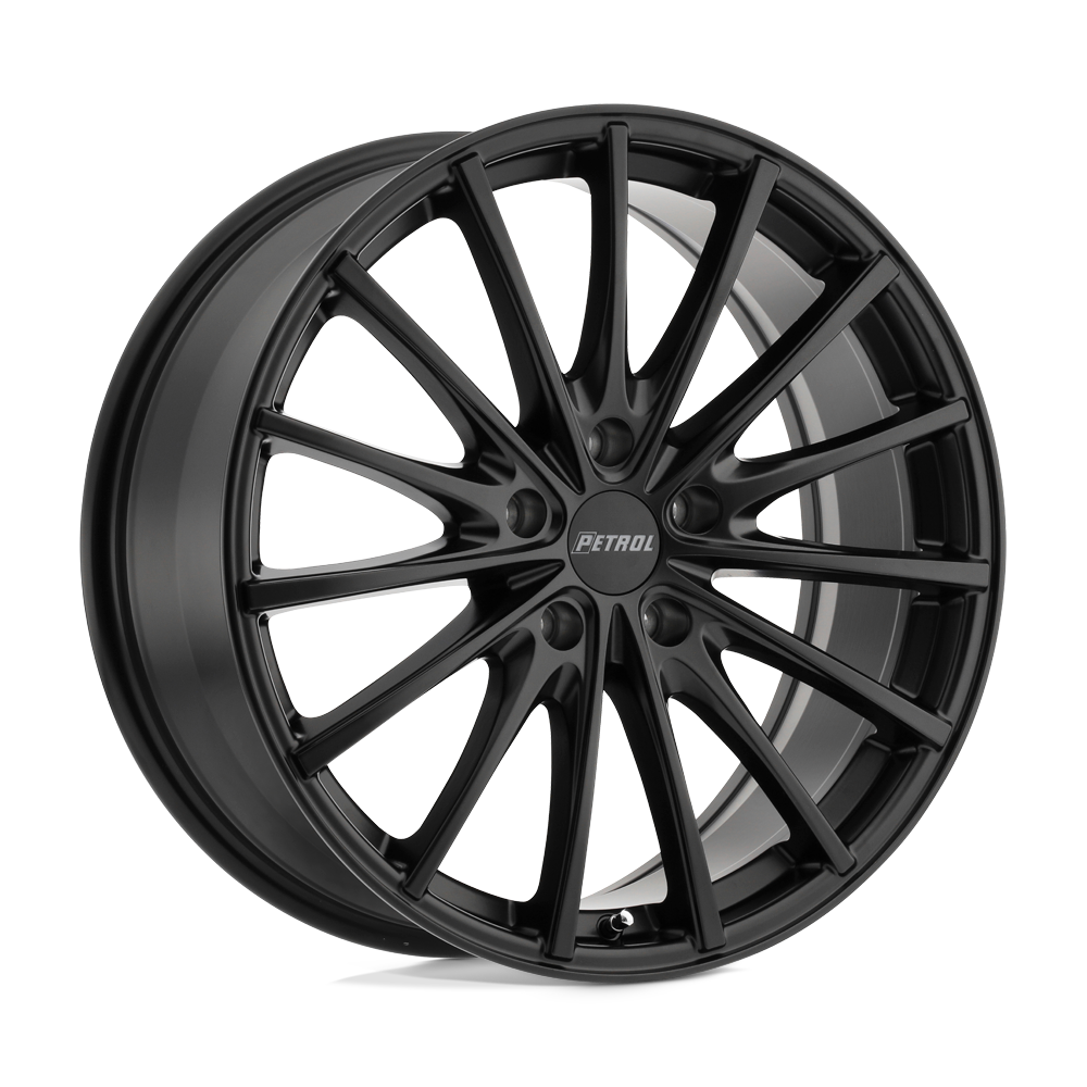 Petrol P3A 17x8 Matte Black 32mm ET 72.1mm CB 5x112