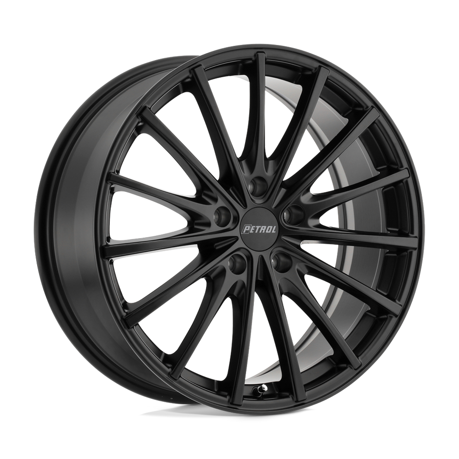 Petrol P3A 17x8 Matte Black 32mm ET 72.1mm CB 5x112