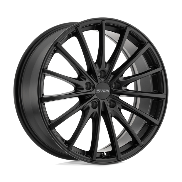 Petrol P3A 17x8 Matte Black 32mm ET 72.1mm CB 5x112