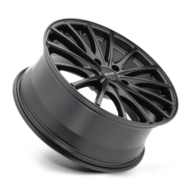 Petrol P3A 17x8 Matte Black 32mm ET 72.1mm CB 5x112