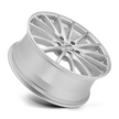Petrol P3A 17x8 Silver w/Machined Cut Face 32mm ET 72.1mm CB 5x112