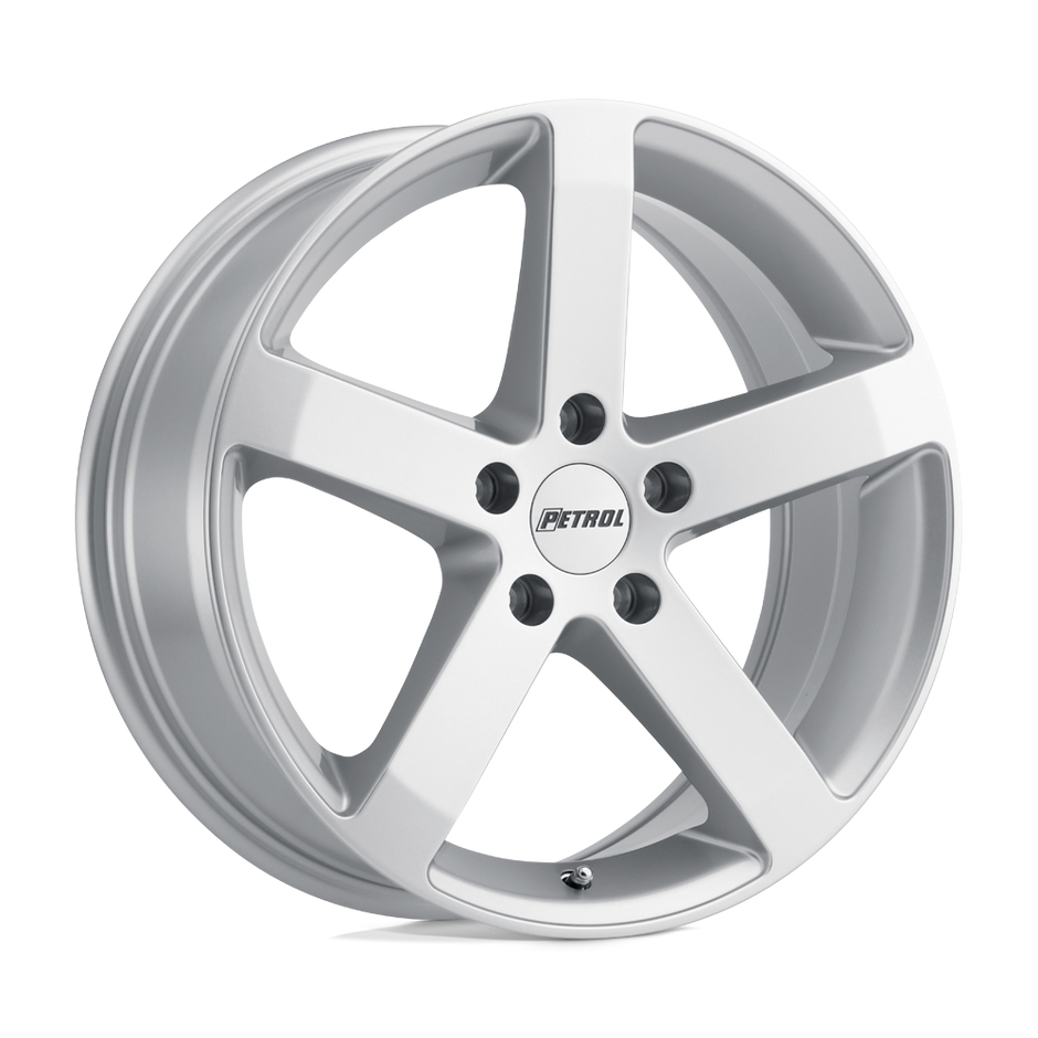 Petrol P3B 15x6.5 Gloss Silver 38mm ET 72.1mm CB 5x100