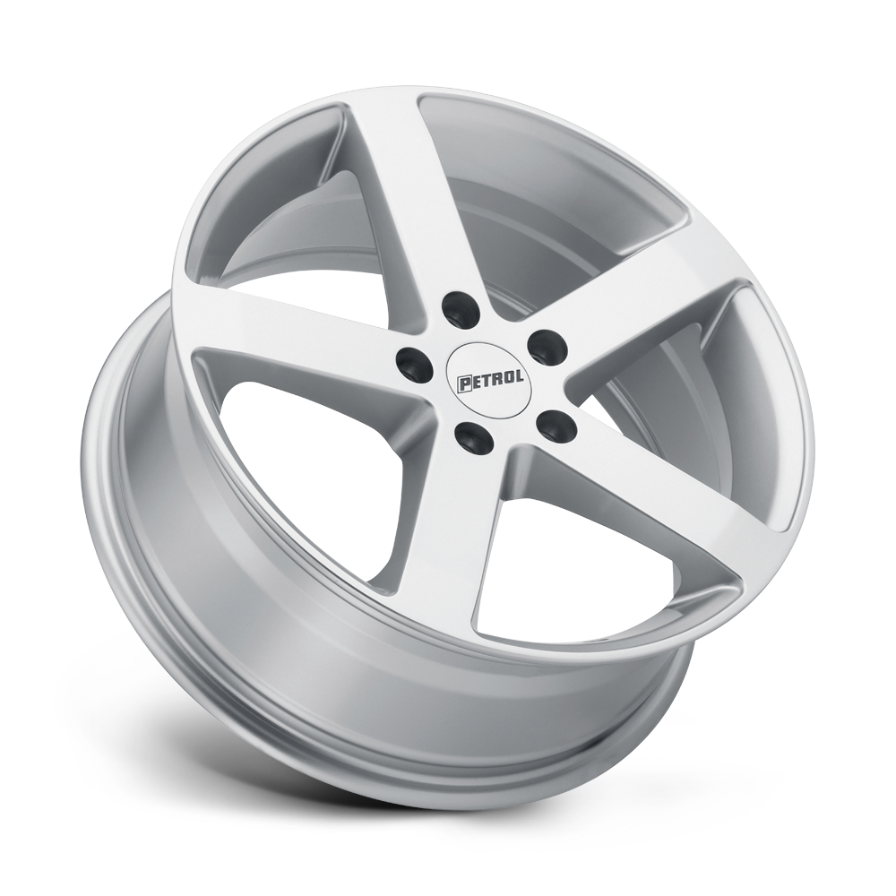 Petrol P3B 15x6.5 Gloss Silver 38mm ET 72.1mm CB 5x100