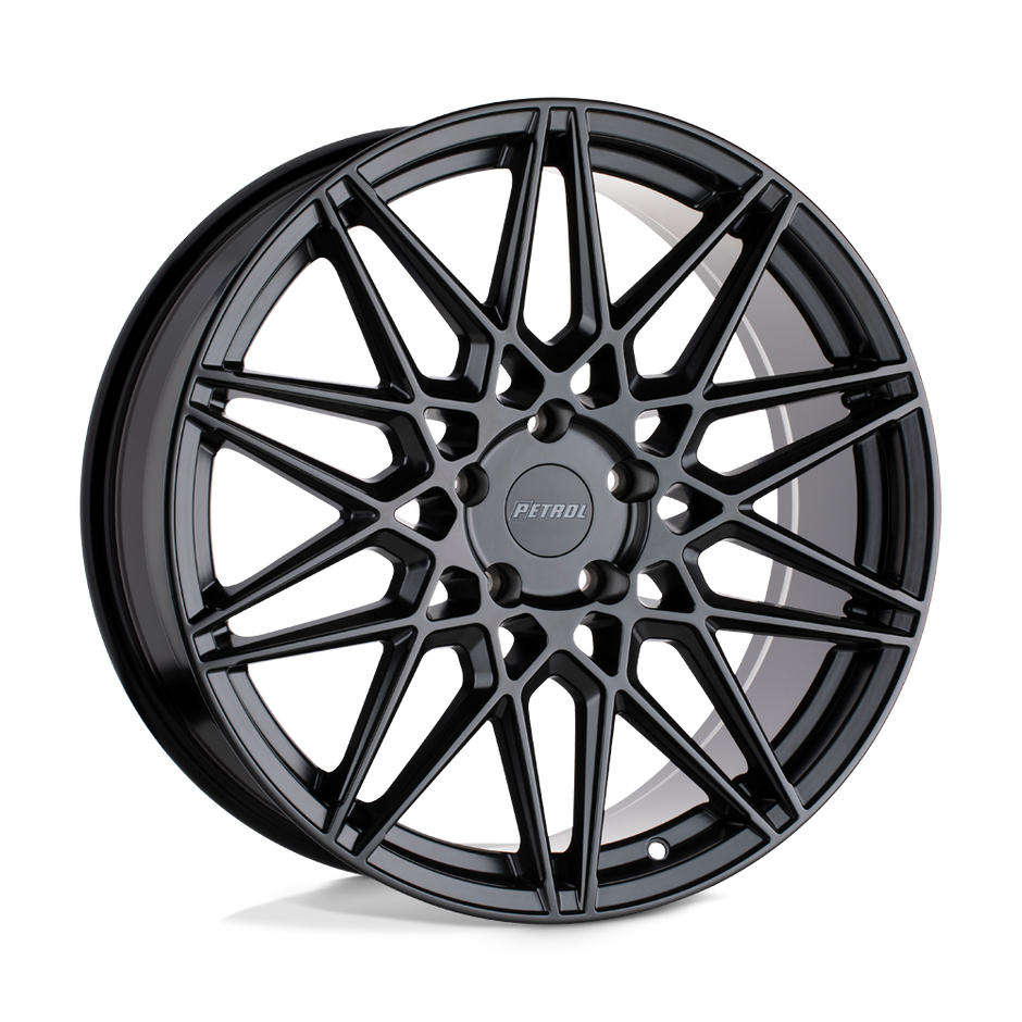 Petrol P3C 17x8 Semi Gloss Black 40mm ET 72.1mm CB 5x105