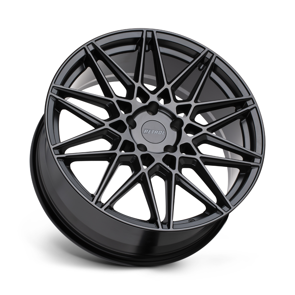 Petrol P3C 17x8 Semi Gloss Black 40mm ET 72.1mm CB 5x105