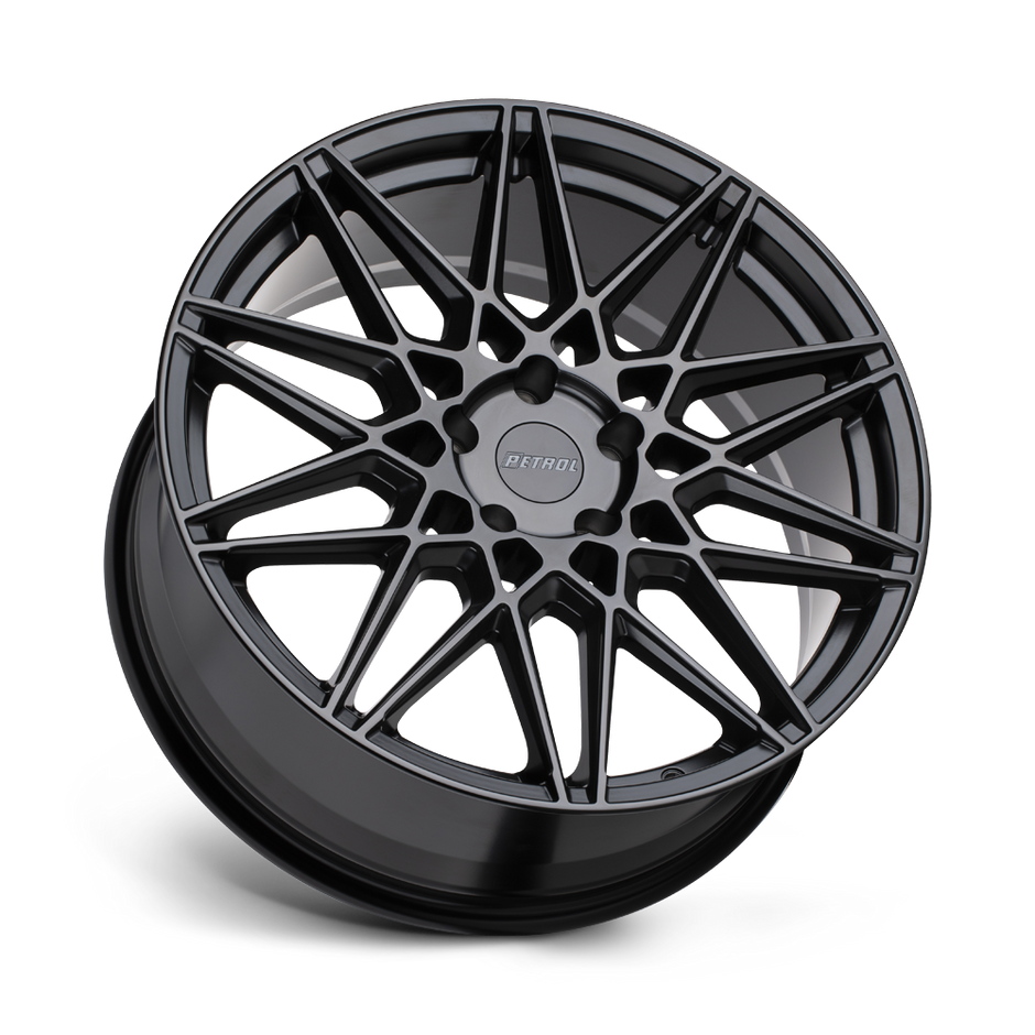 Petrol P3C 17x8 Semi Gloss Black 40mm ET 72.1mm CB 5x105