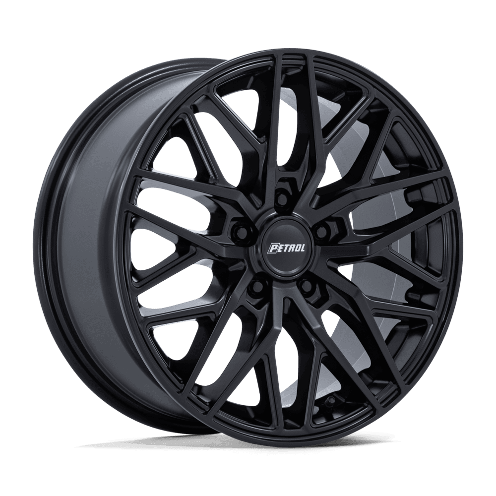 Petrol PE004 P3E 17x8 Matte Black 40mm ET 72.56mm CB 5x114.3