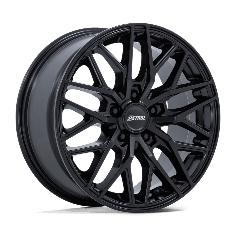 Petrol PE004 P3E 17x8 Matte Black 40mm ET 72.56mm CB 5x114.3