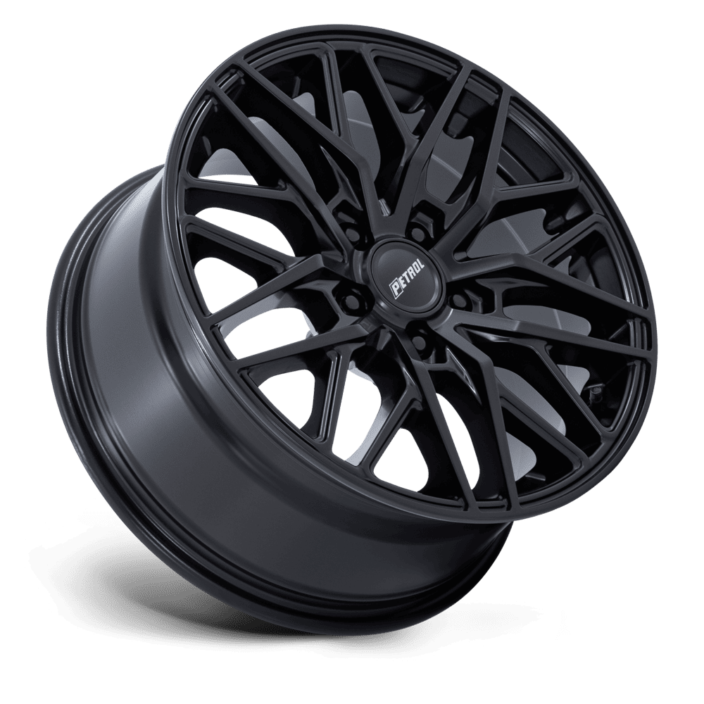 Petrol PE004 P3E 17x8 Matte Black 40mm ET 72.56mm CB 5x114.3