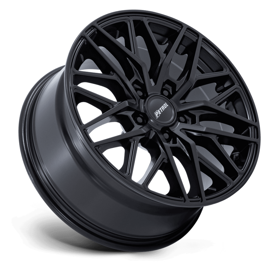 Petrol PE004 P3E 17x8 Matte Black 40mm ET 72.56mm CB 5x114.3