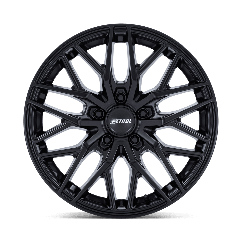Petrol PE004 P3E 17x8 Matte Black 40mm ET 72.56mm CB 5x114.3