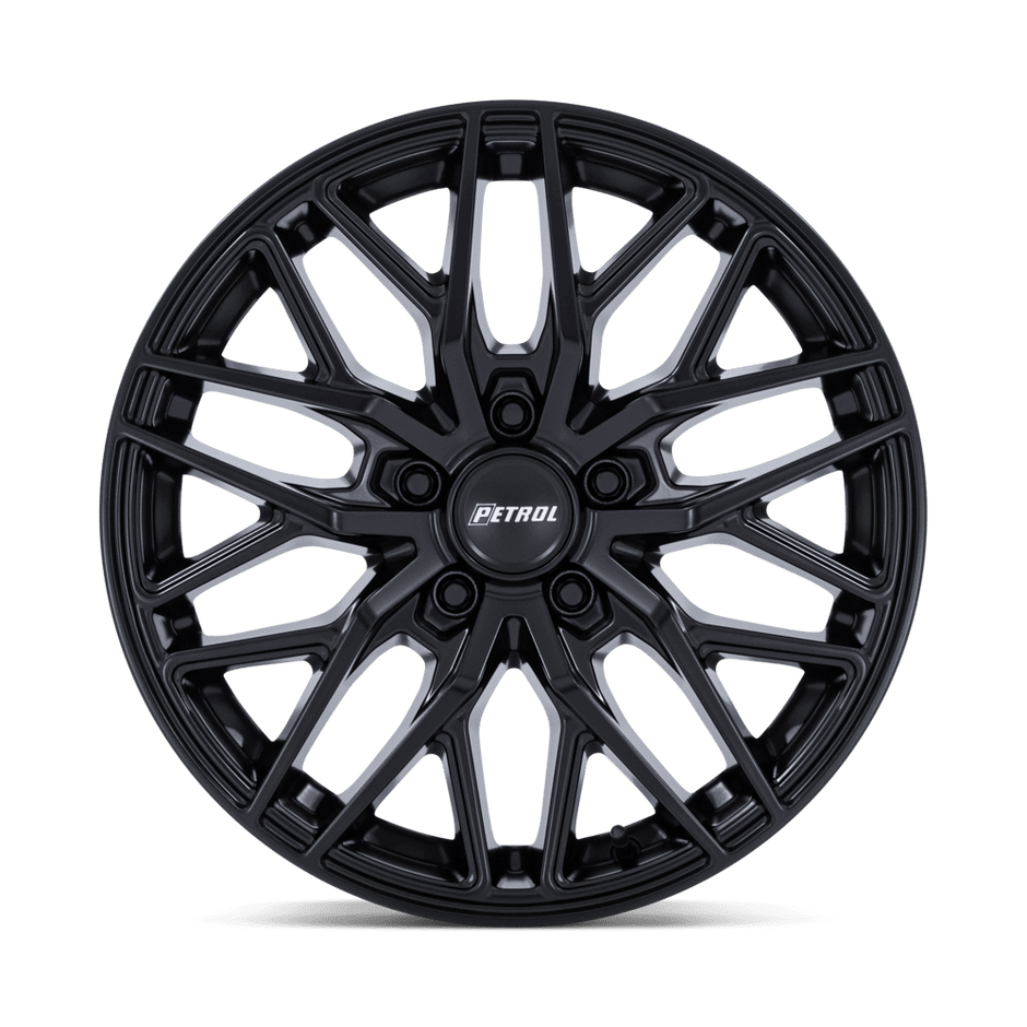 Petrol PE004 P3E 17x8 Matte Black 40mm ET 72.56mm CB 5x114.3