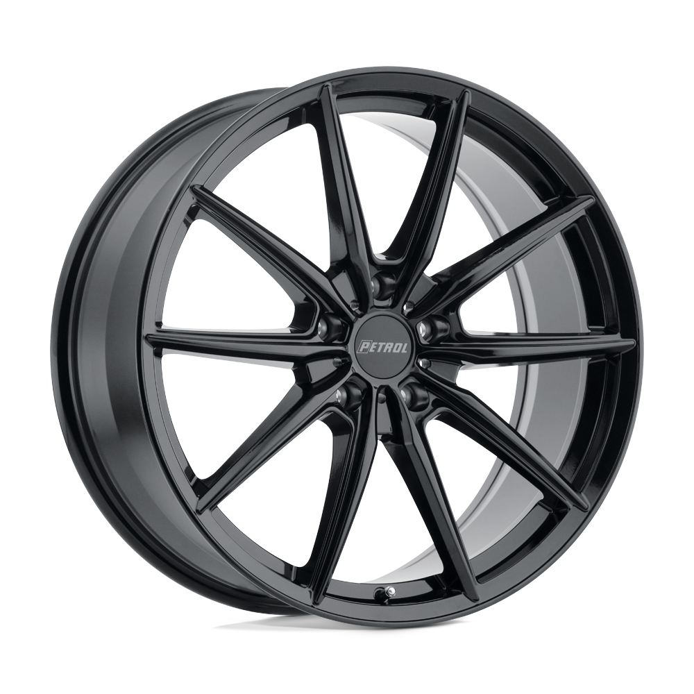 Petrol P4B 17x8 Gloss Black 35mm ET 76.1mm CB 5x120