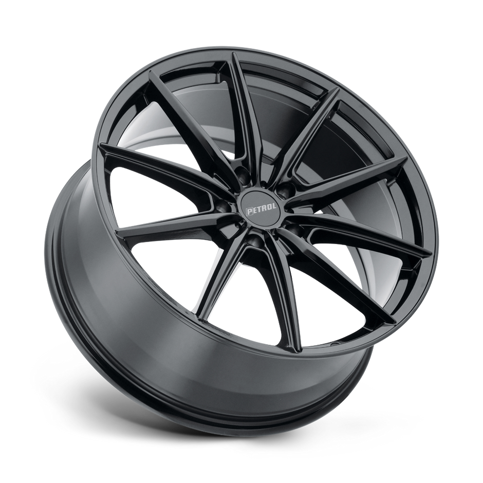Petrol P4B 17x8 Gloss Black 35mm ET 76.1mm CB 5x120