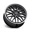 Petrol P4C 16x7 Gloss Black w/Machined Cut Lip 40mm ET 72.1mm CB 4x100