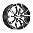 Petrol P5A 17x7.5 Gloss Black w/Machined Cut Face 35mm ET 72.1mm CB 5x100