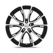 Petrol P5A 17x7.5 Gloss Black w/Machined Cut Face 35mm ET 72.1mm CB 5x100