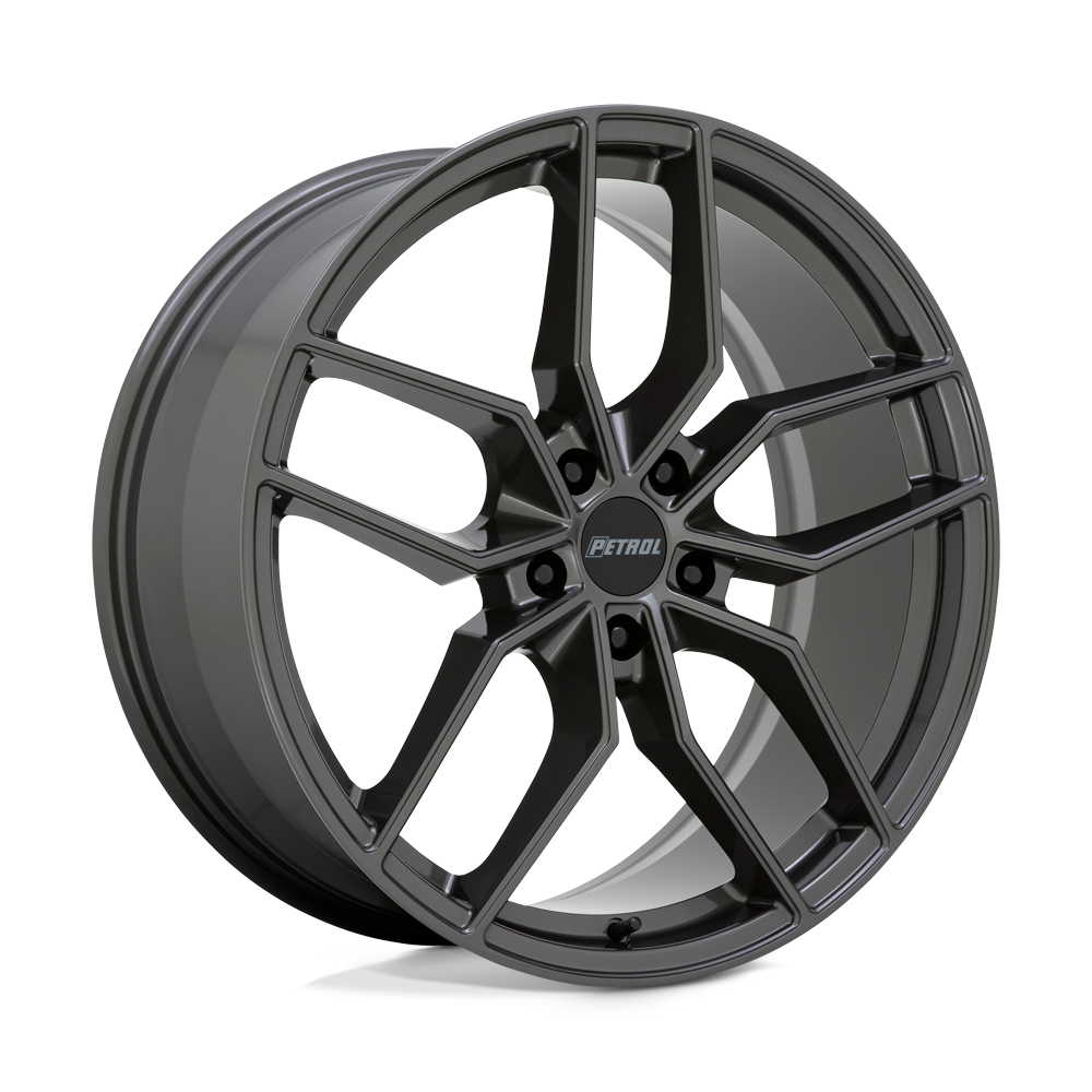 Petrol P5C 17x8 Gloss Gunmetal 35mm ET 76.1mm CB 5x120