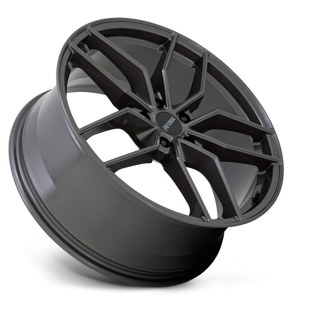 Petrol P5C 17x8 Gloss Gunmetal 35mm ET 76.1mm CB 5x120
